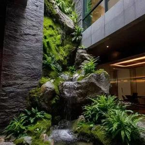 OEM Sizes of Eternal Environmental Friendly Natural Live Luxury Moss Wall or Floor for Office, Home and Public Sites Decoration thumbnail-1