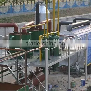 Automatic and Serviceable Waste Car Oil Vacuum Refinery Machine Waste Engine Oil Distillation thumbnail-1
