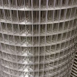 Welded Wire Mesh Rolls for Protecting Mesh - Plain Weave PVC Coated Steel thumbnail-2