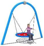 U-shaped Swing With Rotating Rod thumbnail-4