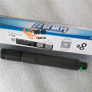 Original WEICHAI Injector 4110001015055 61560080305 For Weichai WD615 Engine LG956 Wheel Loader Spare Parts. thumbnail-3