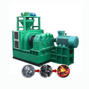 Small Scale Charcoal Briquette Making Machine Charcoal Making Machine Biomass Briquette Machines EPC thumbnail-1