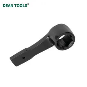 Extra Long Offset Striking Hex Wrench 17mm With Non-Slip Grip Handle Knurled Surface for Oil Rig Maintenance thumbnail-4