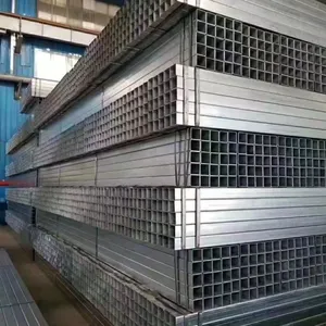 Astm Steel Profile Ms Square Tube Galvanized Square and Rectangular Steel Pipe thumbnail-5