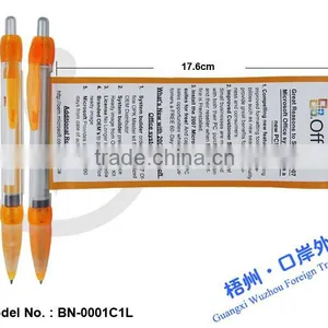 3-9 Plastic Pens (Retractable) thumbnail-1