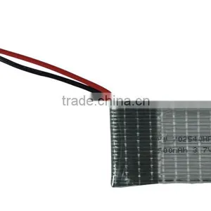 Small Lipo Battery 500mah 3.7v rc Helicopter Battery With Long Cycle Life thumbnail-1