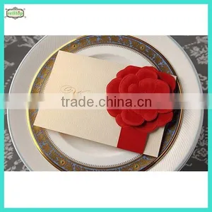 2014 High Quality Handmade Wedding Invitation Card thumbnail-1