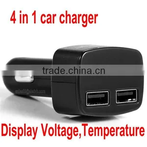 4 in 1 Car Charger Universal USB Car Charger thumbnail-1