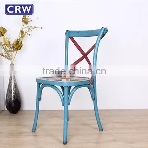 RCH-4007 Hot Sale Antique French X Back Chair thumbnail-3