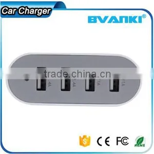 USB Car Charger Adapter Auto Universal 4 Port 2.4A For IPhone, 12v 2.4A Car Battery Charger For Mobile Phone Made in China Supplier's Choice thumbnail-2