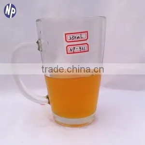 300ml Clear Pint Glass Beer Mug With Handle thumbnail-2