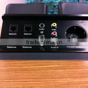 BW-T650 Multimedia Electrical Socket Panel Mount/Aluminum Pop Up Outlet thumbnail-1