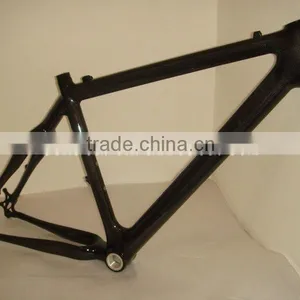 Sonata Carbon Mtb 3k Bicycle Frame 26' Inch thumbnail-1