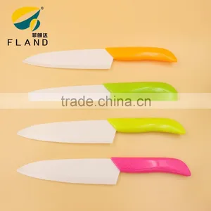 Colour PP Handle Top -quality pp Handle 7' Ceramic Chef Knife thumbnail-1