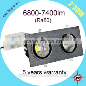 2*30W LED Downlight Ceiling Light thumbnail-1
