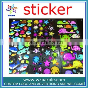 Twinkle Little Star ,shark ,elephant Printed Stickers thumbnail-1
