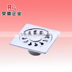 4 Multi-fonction Square Stainless Steel Floor Drain thumbnail-1