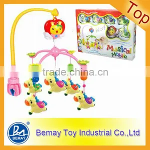 New ! Funny Games For Baby Wind Up Plastic Baby Bed Hanging Toy (214388) thumbnail-1