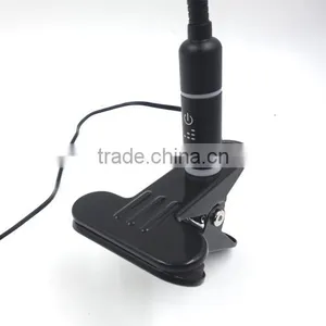 Rechargeable Warm Light Flexible LED Book Reading Light With AC Adapter thumbnail-3
