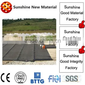 35-30KN Polyester Uniaxial Geogrid Used for Reinforcement of Earth Retaining Wall thumbnail-1