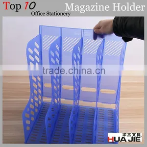 Plastic Custom Size Magazine Rack Use Dismountable Folding Folded Magazine Holder thumbnail-4