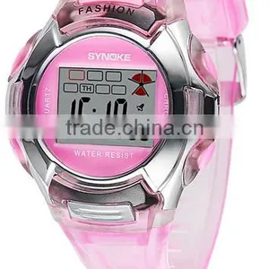 Hot-selling Plastic Case Alarm Digital Sport Watch for Teenagers thumbnail-1