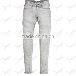 Lady's Denim Jeans JS-10913# thumbnail-1