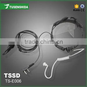 Replaceable Two Way Radio Earphone Clear Voice Throat Control Earpiece thumbnail-1
