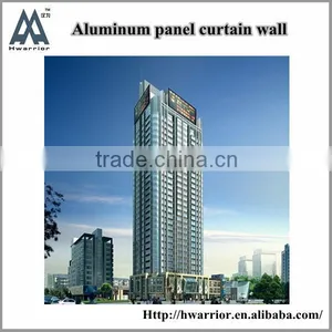 Beautiful Luminium Panel Curtain Walls Designed by Guangzhou Hwarrior thumbnail-1