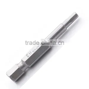10pcs H3 1/4 Inch Hex Shank Magnetic Hex Head Screwdriver Bits Electric Screwdriver Set 50mm AR-61 thumbnail-1