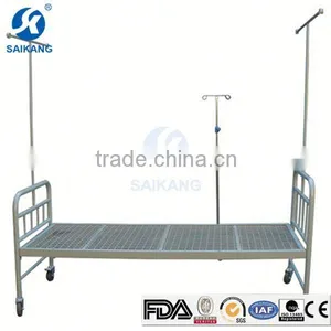 China Manufacturer Durable Hydraulic Manual Hospital Sick Bed thumbnail-1