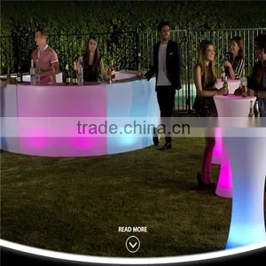 Bar Light up Table Bar Lighted Furniture Led Light Bar Table thumbnail-1