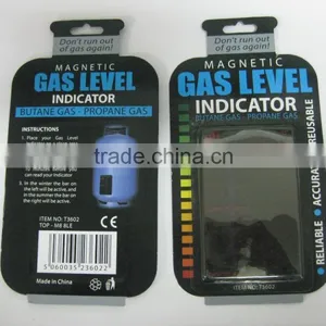Magnetic Gas Level Indicator Gas Bottle Level Gauge BBQ Camping Hiking Home thumbnail-3