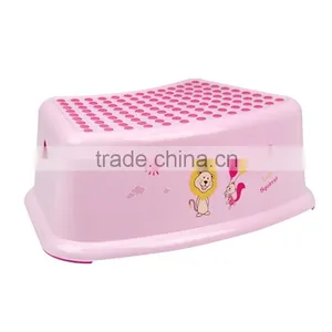 China Supplier Plastic Material Baby Home Stool and Bath Stool thumbnail-1