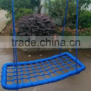 Round Metal Swing for Children Net Swing Outdoor Swings for Children thumbnail-1
