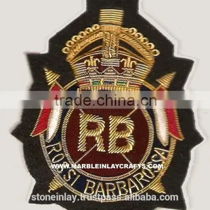 Fashion Embroidery Badge, Crest, Emblem Badges and Patches thumbnail-1