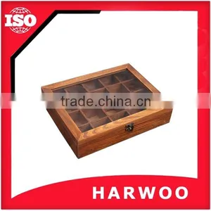 Elaborate Wooden Tea Packing Case in Stock thumbnail-4