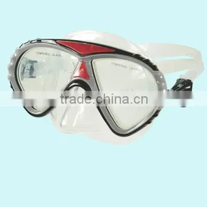 Full Face China Tempered Glass Diving Goggles Mask thumbnail-1