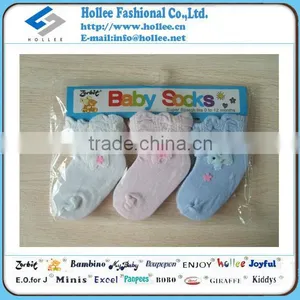 Hot Sales 3pairs Packing New-baby Soft Socks thumbnail-4
