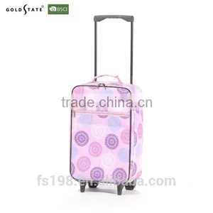 2016 Latest Cheap Flower Printing 600D Polyester Luggage thumbnail-1