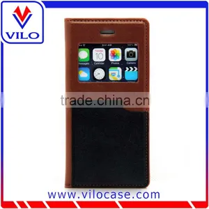 OEM Card Holder Leather Flip Case for Iphone 6s With Window thumbnail-2