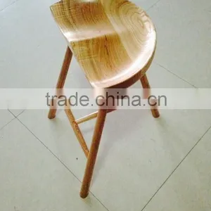 Wooden Bar Stool thumbnail-1