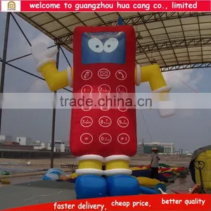Giant Inflatable Cartoon , Inflatable Mobile Phone , Inflatable Cartoon for Promotion thumbnail-1