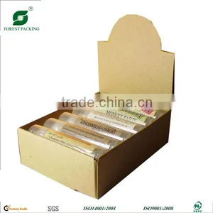 NATURAL KRAFT LIP BALM ARCHED DISPALY BOX thumbnail-1