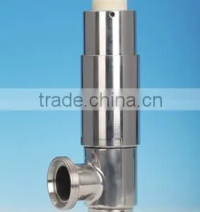 304 Sanitary Stainless Steel Male Threaded Safety Valve thumbnail-1