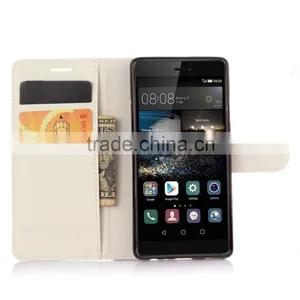 Luxury Mobile Phone Leather Case Leather Flip Case For Huawei P9 thumbnail-2
