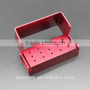 15 Holes Dental Bur Holder (Dark Red) thumbnail-2