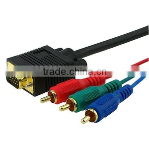 VGA to RCA Splitter Manufacturers, Vga to Coaxial Cable Suppliers, Male Vga to Male Rca Exporters thumbnail-1