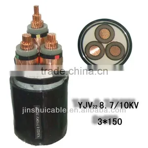 6-35 KV XLPE Insulated PVC Sheathed Power Cable thumbnail-1