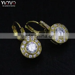 China Hot Sale Simple Gold Earring Designs for Women thumbnail-5